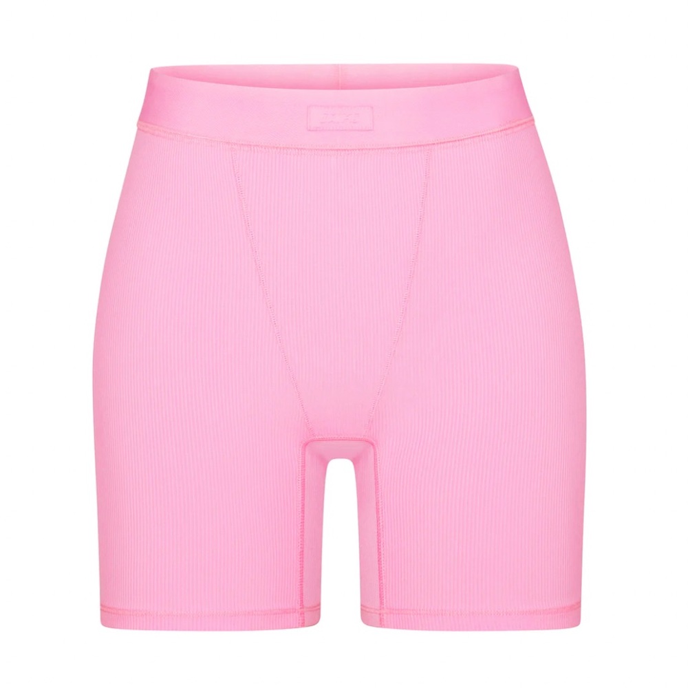SKIMS Soft Lounge Boxer Cotton Candy